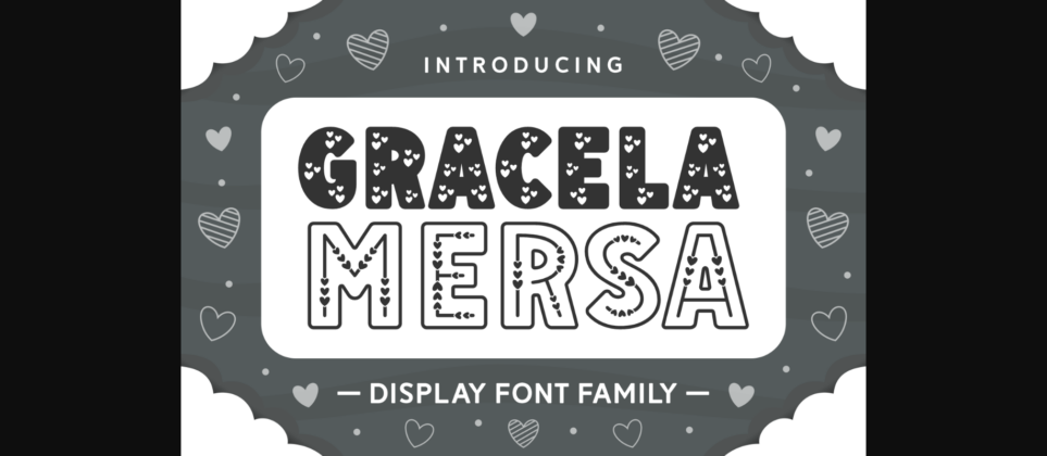 Gracela Mersa Font Poster 3