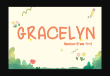 Gracelyn Font Poster 1