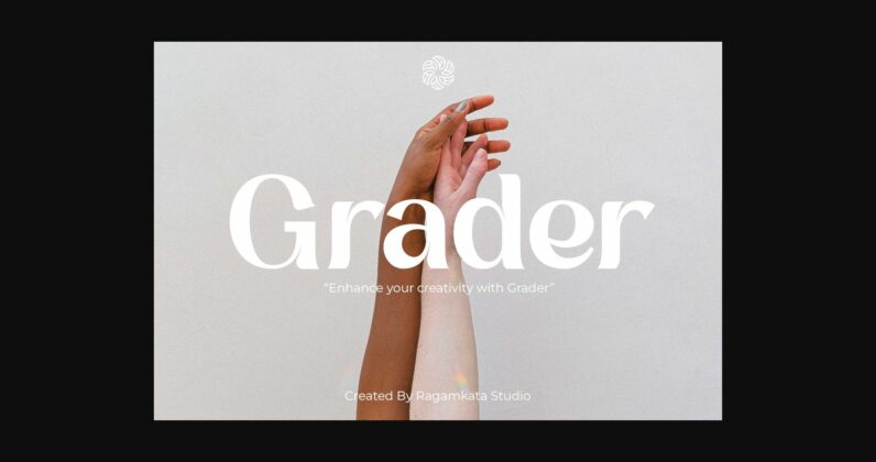 Grader Font Poster 3