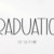 Graduation Font