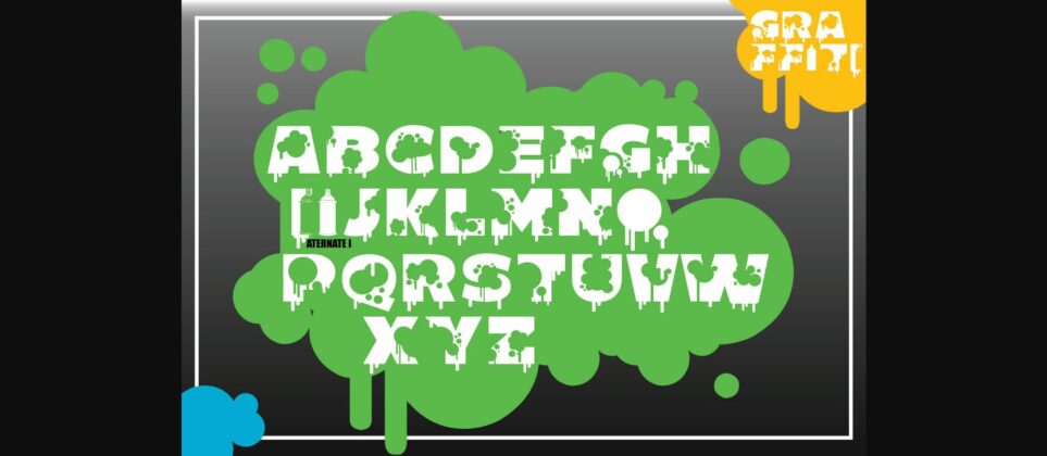 Graffiti Font Poster 2