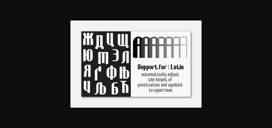 Grage Font Poster 7
