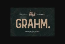 Grahm Font Poster 1