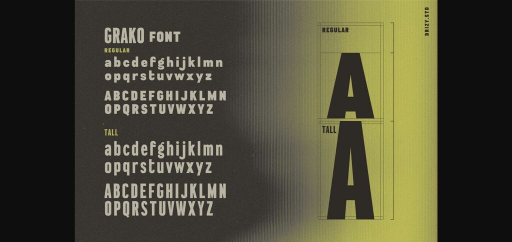 Grako Font Poster 4