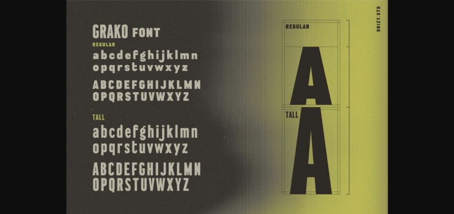 Grako Font Poster 2