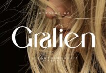 Gralien Font Poster 1