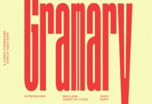 Gramary Font Poster 1