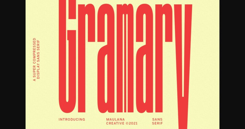 Gramary Font Poster 1