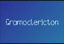Gramoclericton Font Poster 1