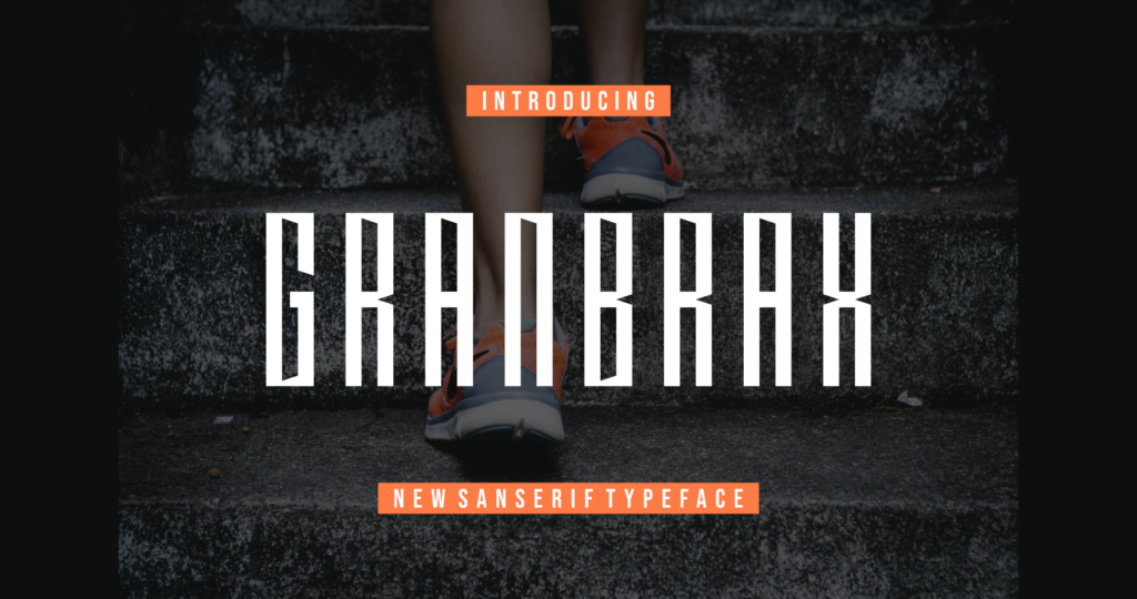 Granbrax Font Poster 3