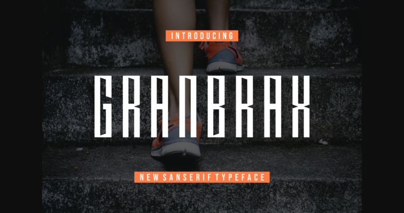 Granbrax Font Poster 3