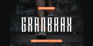Granbrax Font Poster 1