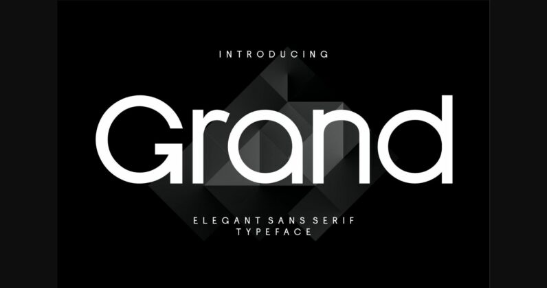 Grand Font Poster 1