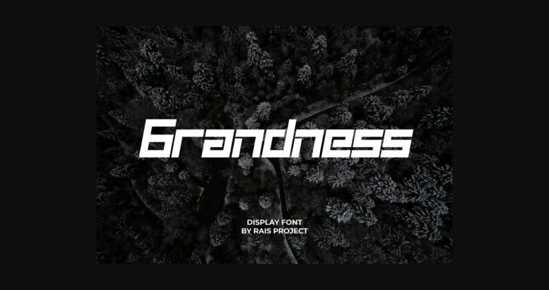 Grandness Font Poster 3