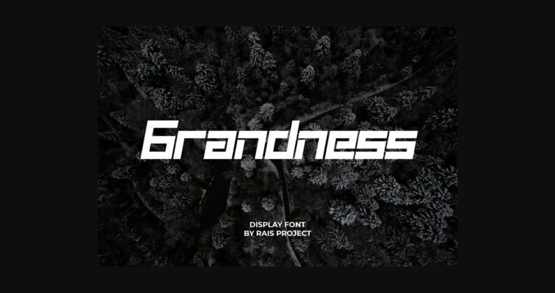 Grandness Font Poster 1