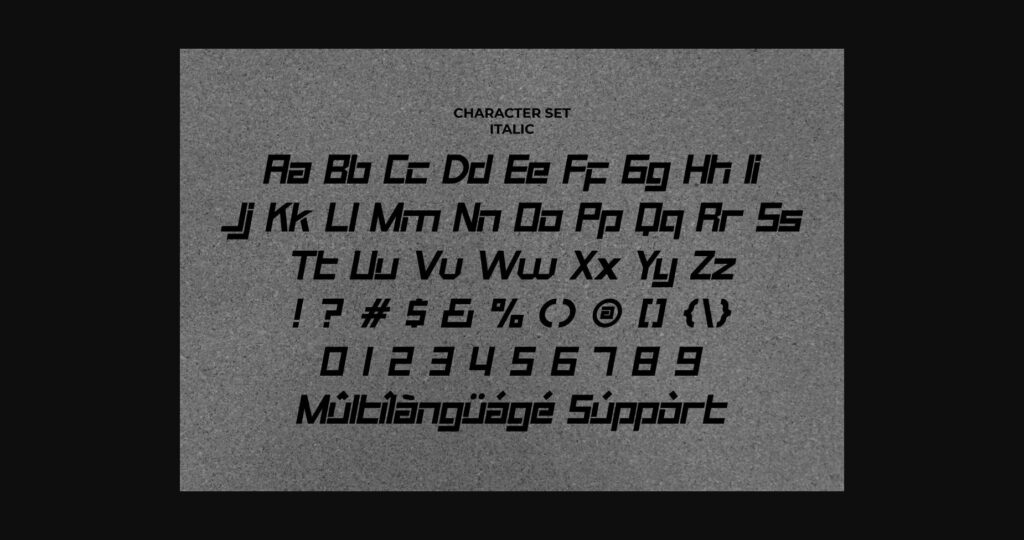 Grandness Font Poster 9