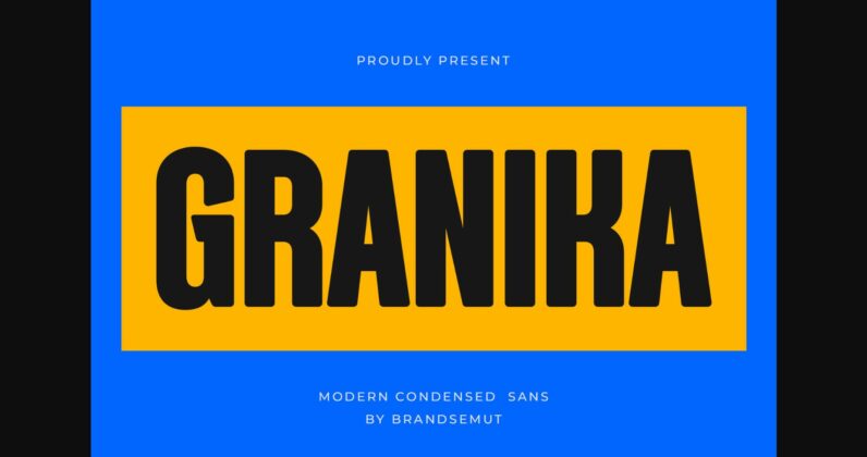 Granika Font Poster 3