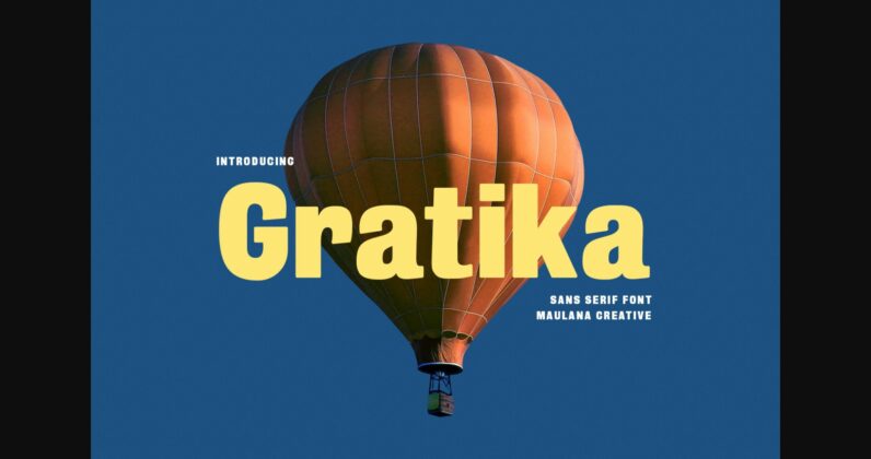 Gratika Font Poster 3