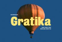 Gratika Font Poster 1