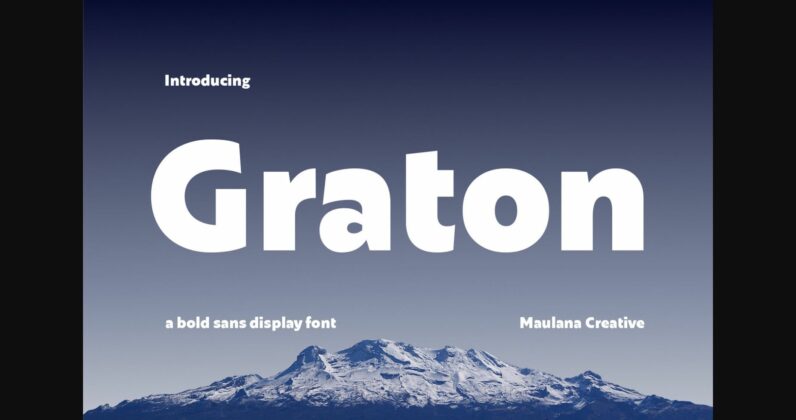 Graton Font Poster 3