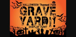 Graveyard Font Poster 1
