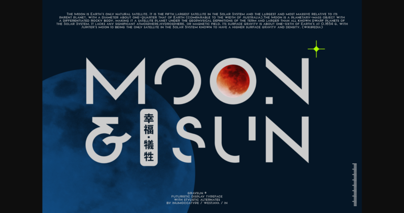 Graysun Font Poster 4