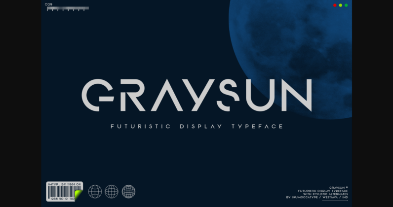 Graysun Font Poster 3