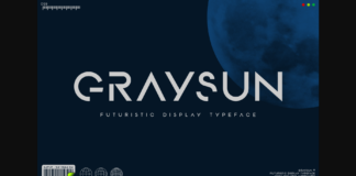 Graysun Font Poster 1