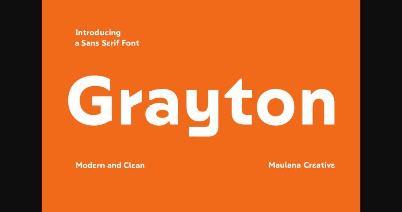 Grayton Font Poster 3