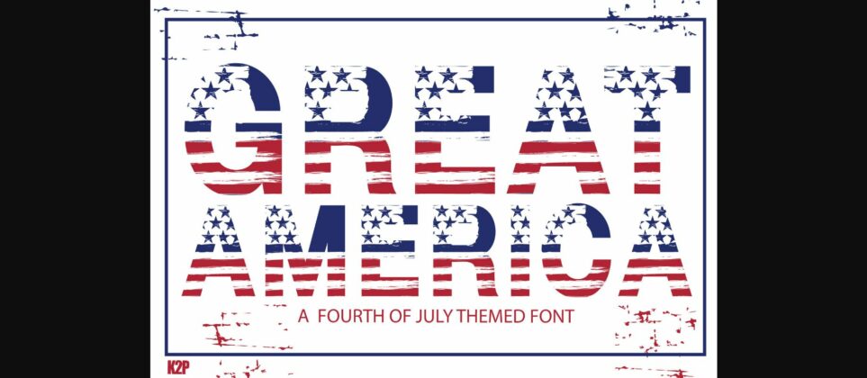 Great America Font Poster 10