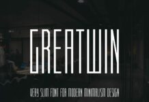 Greatwin Font Poster 1