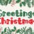 Greetings Christmas Font