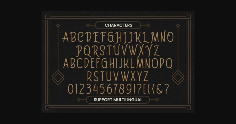 Grenoble Font Poster 5