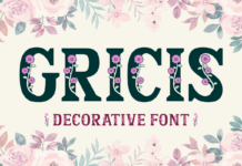 Gricis Font Poster 1
