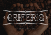 Griferig Font Poster 1