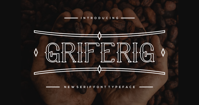 Griferig Font Poster 1