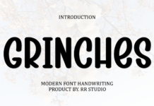 Grinches Font Grinches Font Poster 1