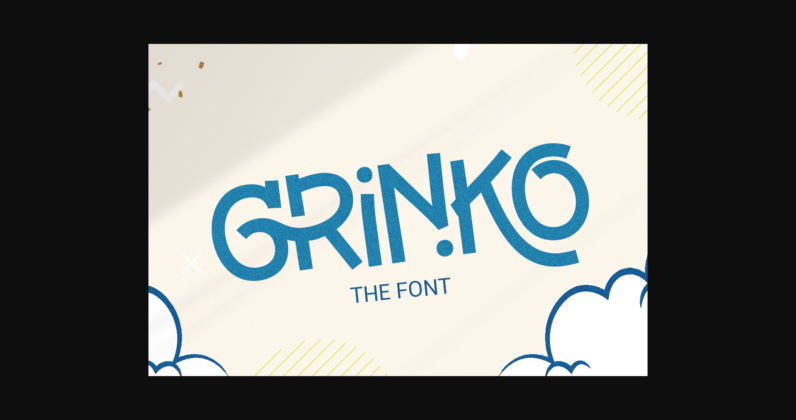 Grinko Font Poster 3