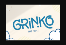 Grinko Font Poster 1