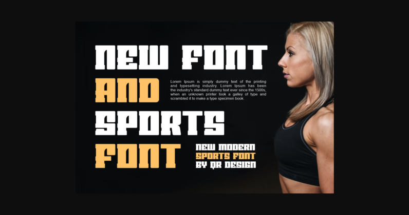 Grocky Sports Font Poster 6