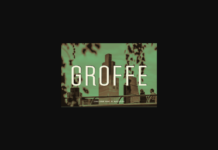 Groffe Font Poster 1