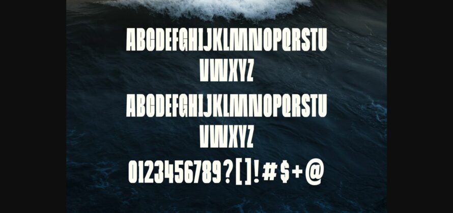 Gront Font Poster 7