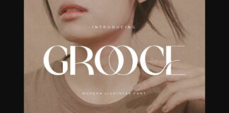 Grooce Font Poster 1