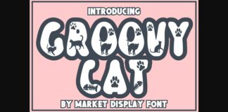 Groovy Cat Font Poster 1
