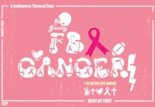 Groovy Fb Cancer Font Poster 1