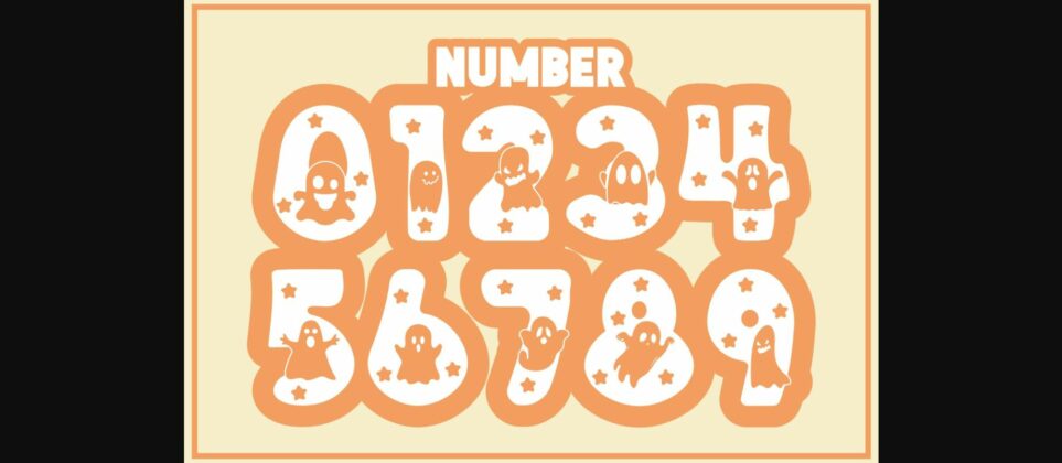 Groovy Ghost Font Poster 5