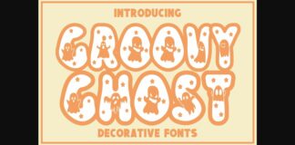 Groovy Ghost Font Poster 1