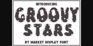 Groovy Stars Font Poster 1