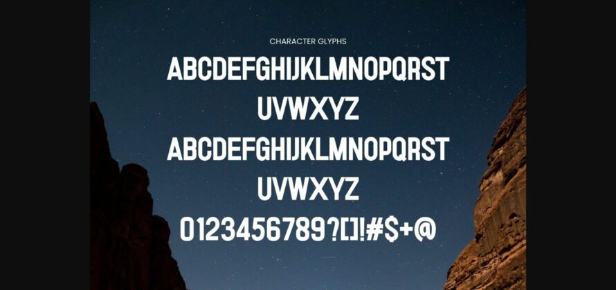 Ground Font Poster 7