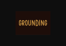 Grounding Font Poster 1